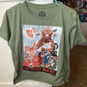 Smokey the bear tee shirt